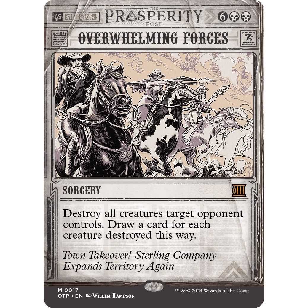 Image for Overwhelming Forces (17) (OTP) - Magic: The Gathering