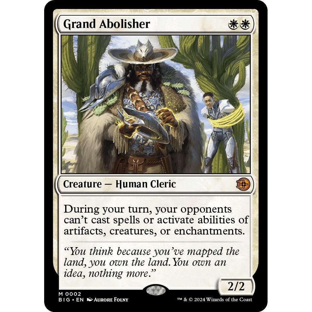 Image for Grand Abolisher (2) (BIG) - Magic: The Gathering