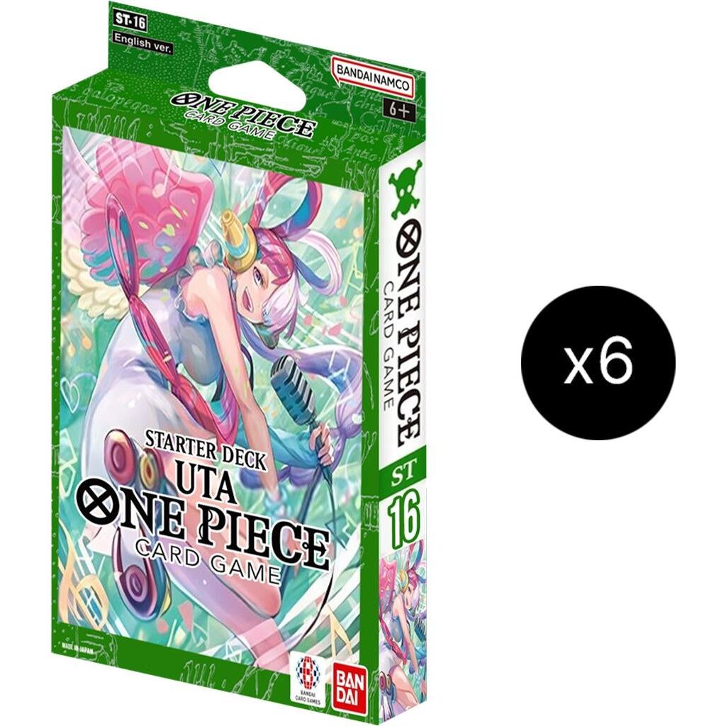 Image for Starter Deck 16: GREEN Uta Display - One Piece Card Game