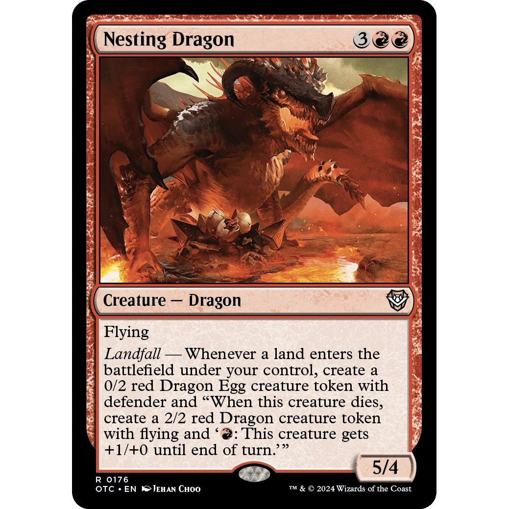 Image for Nesting Dragon (176) (OTC) - Magic: The Gathering