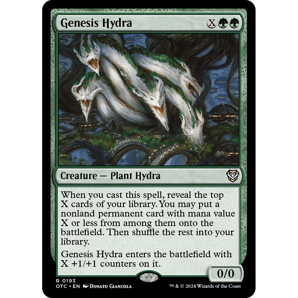 Image for Genesis Hydra (193) (OTC) - Magic: The Gathering