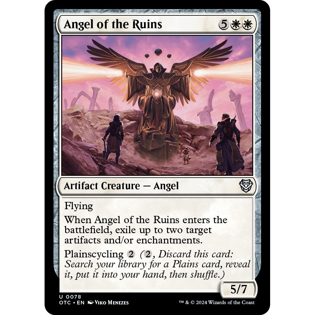 Image for Angel of the Ruins (78) (OTC) - Magic: The Gathering