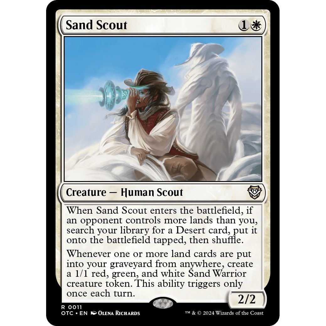 Image for Sand Scout (11) (OTC) - Magic: The Gathering