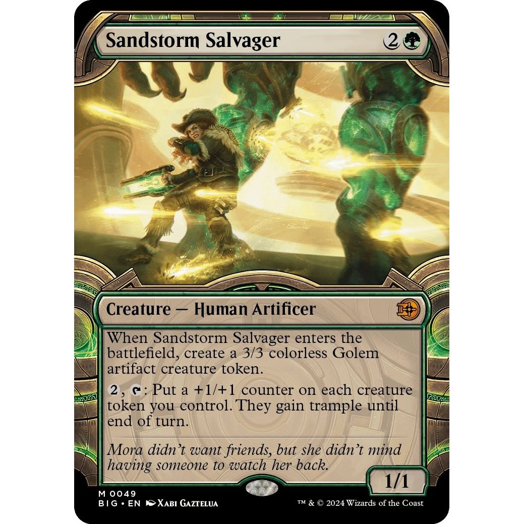 Image for Sandstorm Salvager (Showcase) (49) (BIG) - Magic: The Gathering
