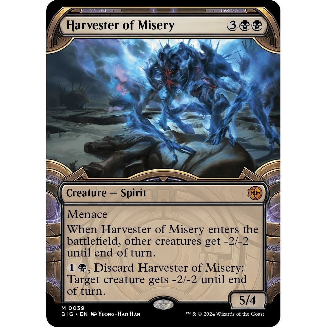 Image for Harvester of Misery (Showcase) (39) (BIG) - Magic: The Gathering