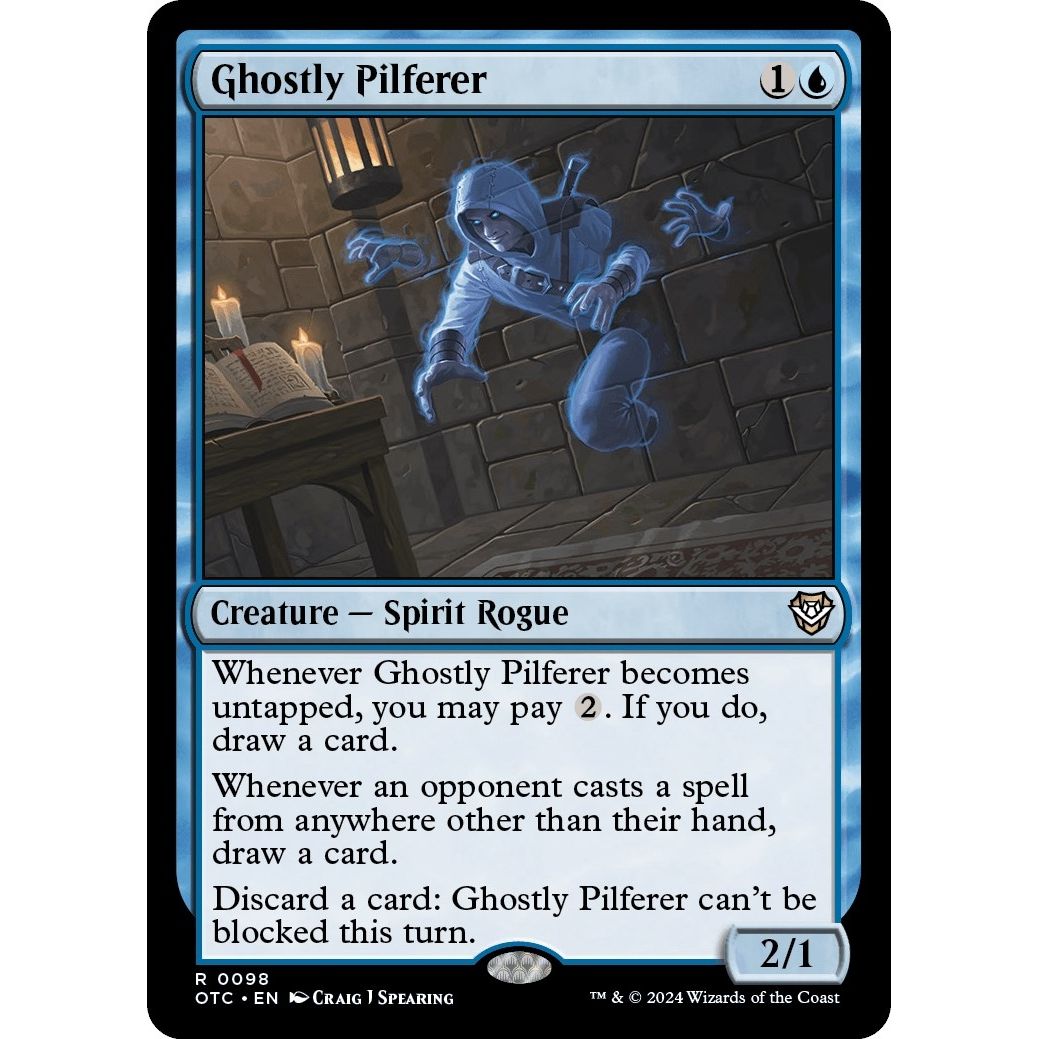Image for Ghostly Pilferer (98) (OTC) - Magic: The Gathering