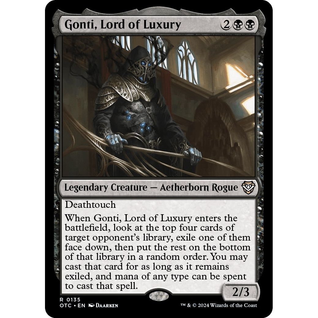 Image for Gonti, Lord of Luxury (135) (OTC) - Magic: The Gathering