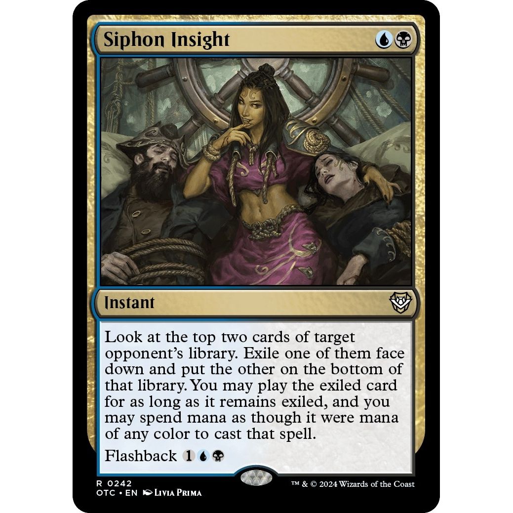 Image for Siphon Insight (242) (OTC) - Magic: The Gathering