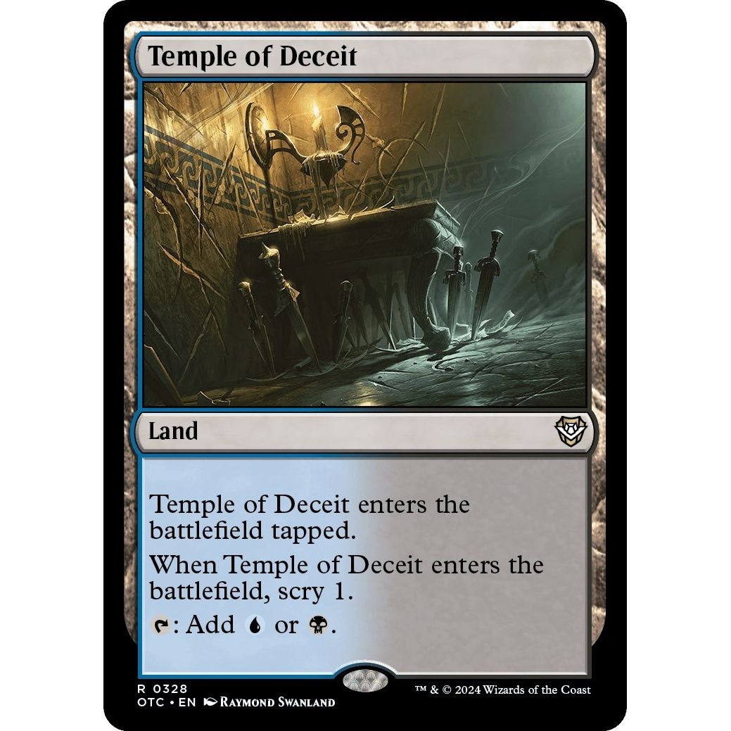 Image for Temple of Deceit (328) (OTC) - Magic: The Gathering