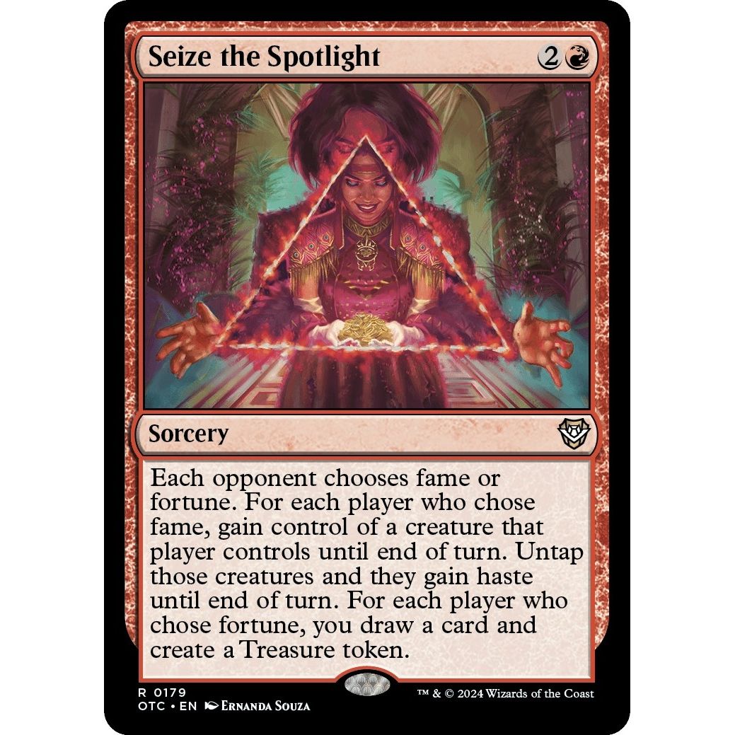 Image for Seize the Spotlight (179) (OTC) - Magic: The Gathering