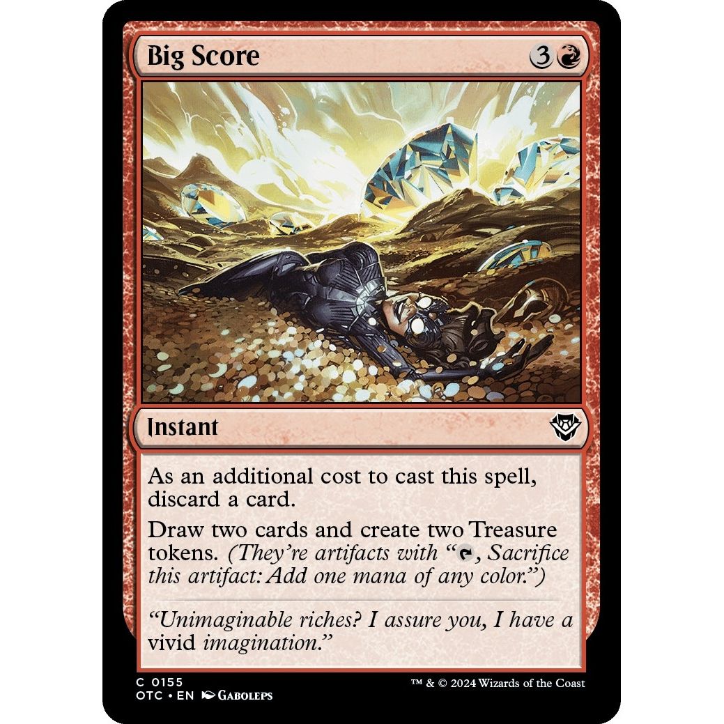 Image for Big Score (155) (OTC) - Magic: The Gathering