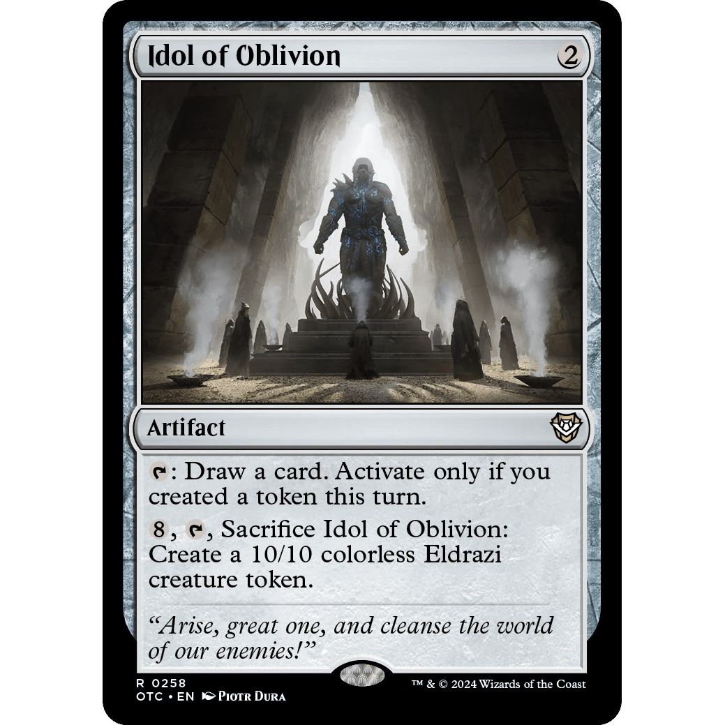 Image for Idol of Oblivion (258) (OTC) - Magic: The Gathering