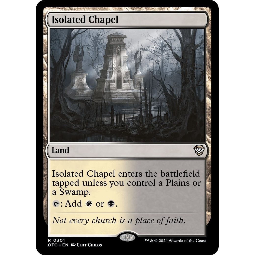 Image for Isolated Chapel (301) (OTC) - Magic: The Gathering