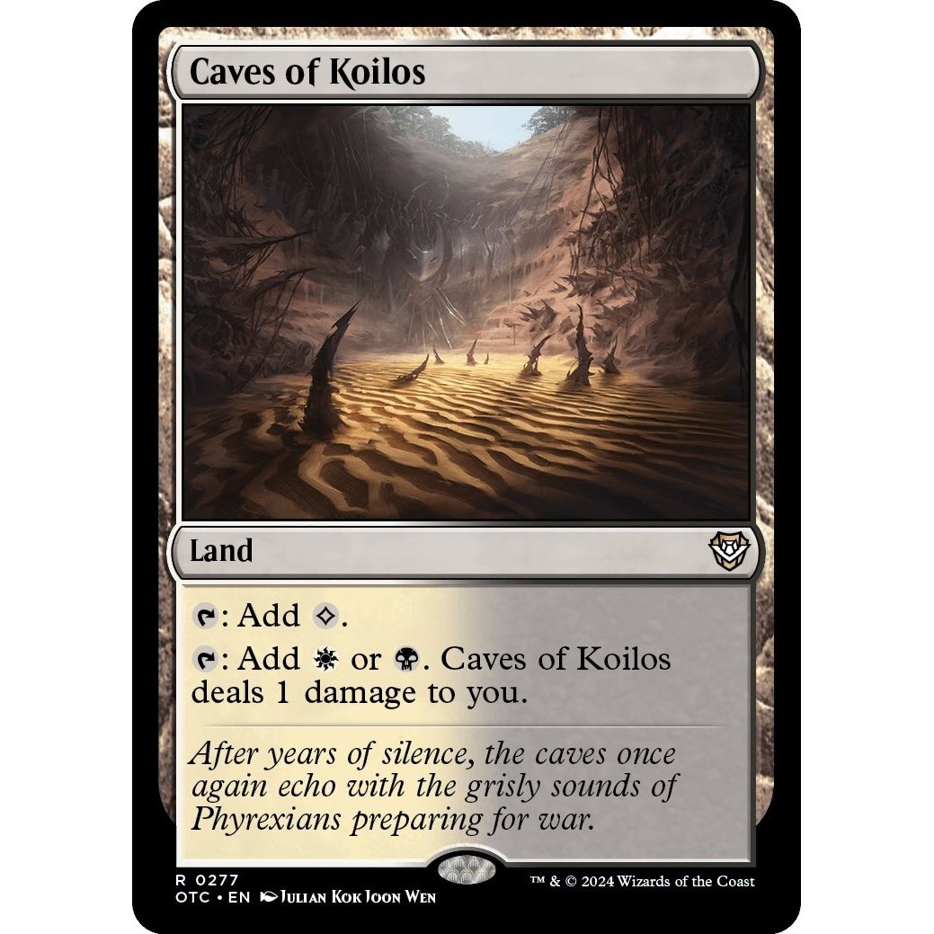 Image for Caves of Koilos (277) (OTC) - Magic: The Gathering