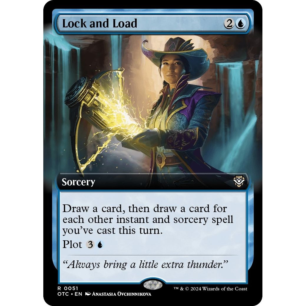 Image for Lock and Load (Extended Art) (51) (OTC) - Magic: The Gathering