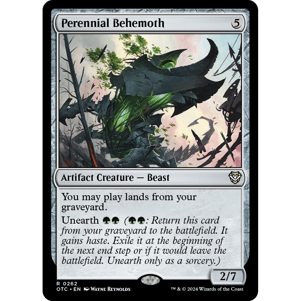 Image for Perennial Behemoth (262) (OTC) - Magic: The Gathering