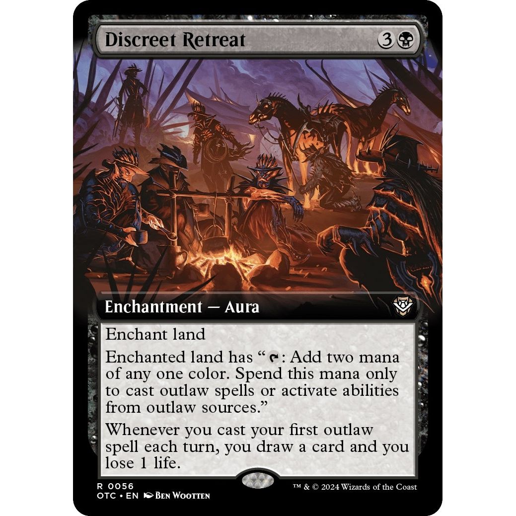 Image for Discreet Retreat (Extended Art) (56) (OTC) - Magic: The Gathering