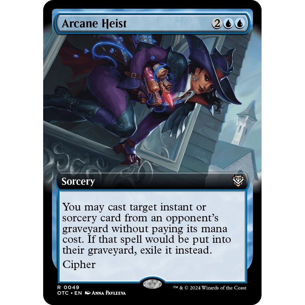 Image for Arcane Heist (Extended Art) (49) (OTC) - Magic: The Gathering
