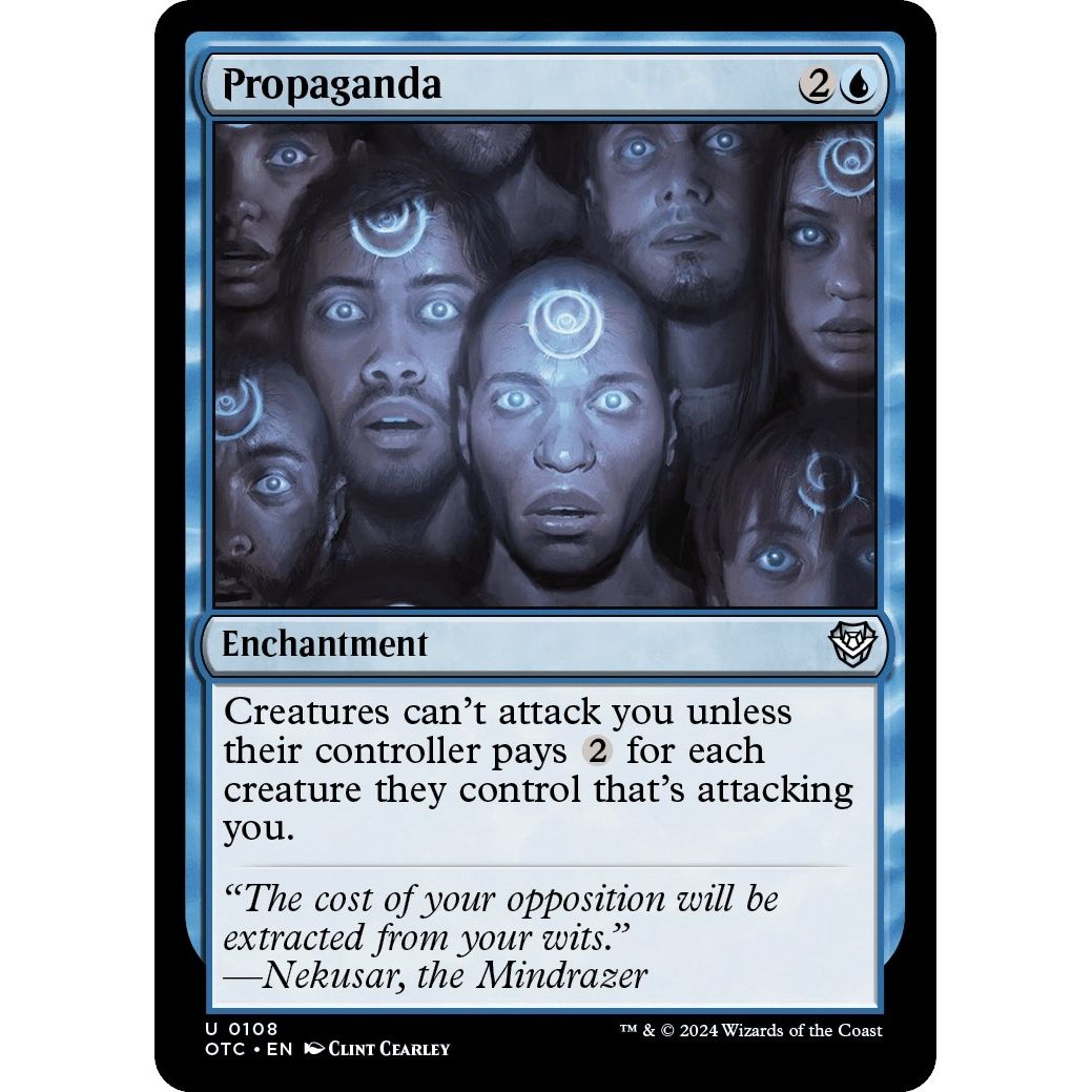 Image for Propaganda (108) (OTC) - Magic: The Gathering