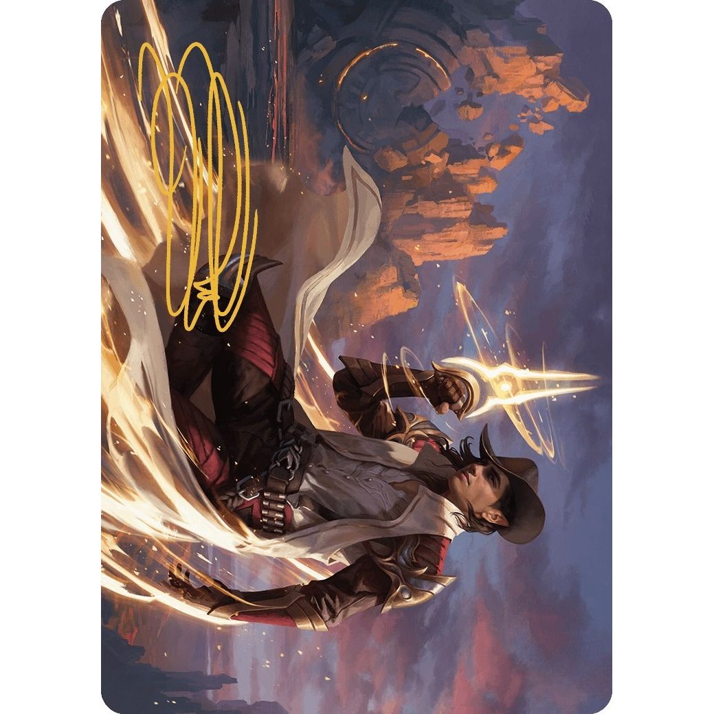 Image for Kellan, the Kid Art Card (Gold-Stamped Signature) (24) (ASOTJ) - Magic: The Gathering