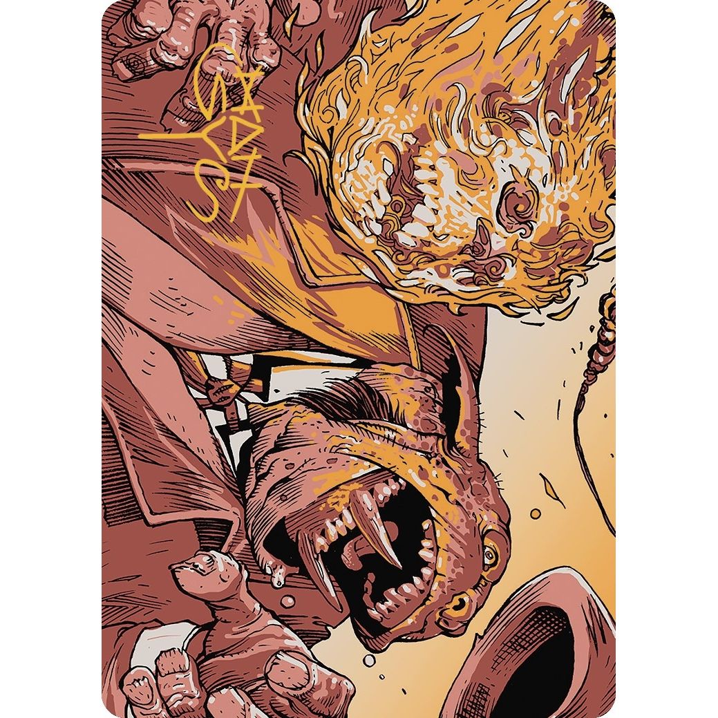 Image for Skullcrack Art Card (Gold-Stamped Signature) (41) (ASOTJ) - Magic: The Gathering