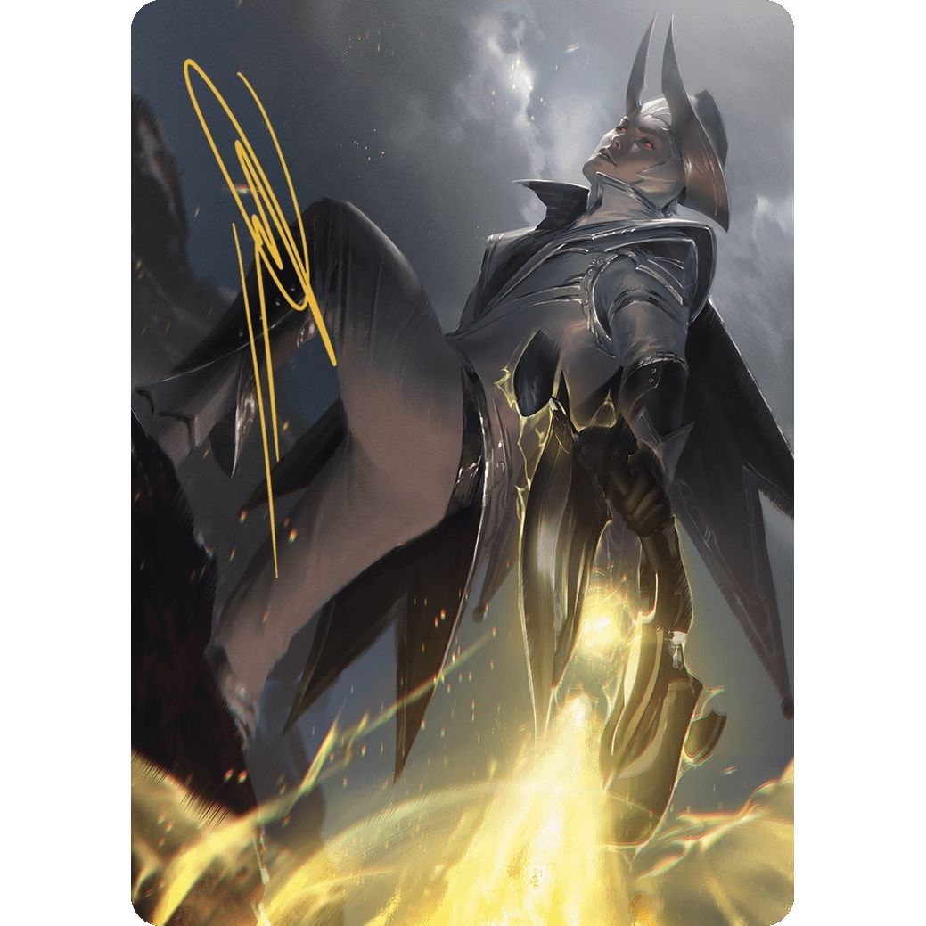 Image for Ruthless Lawbringer Art Card (Gold-Stamped Signature) (32) (ASOTJ) - Magic: The Gathering