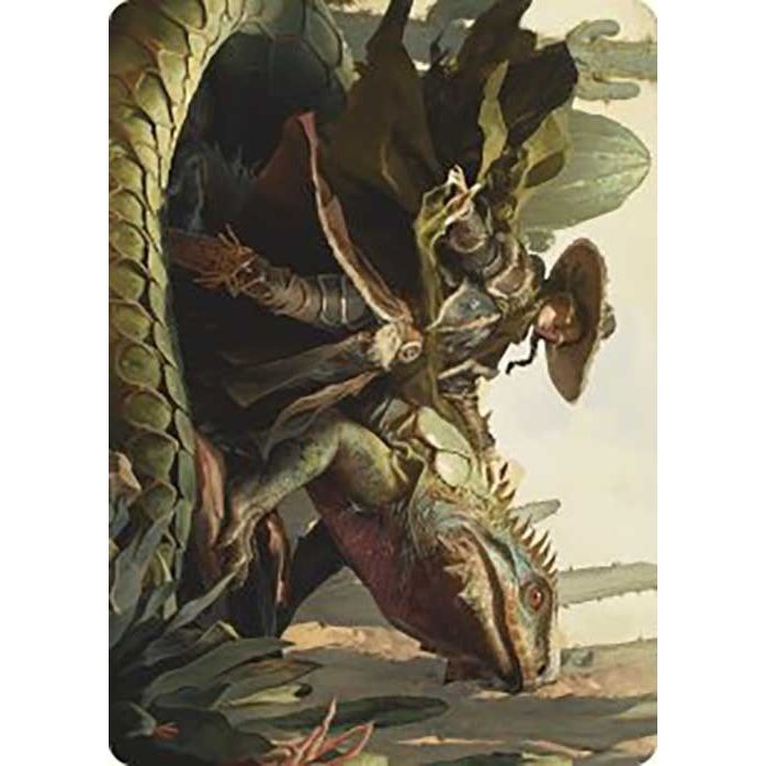 Image for Outcaster Trailblazer Art Card (14) (ASOTJ) - Magic: The Gathering