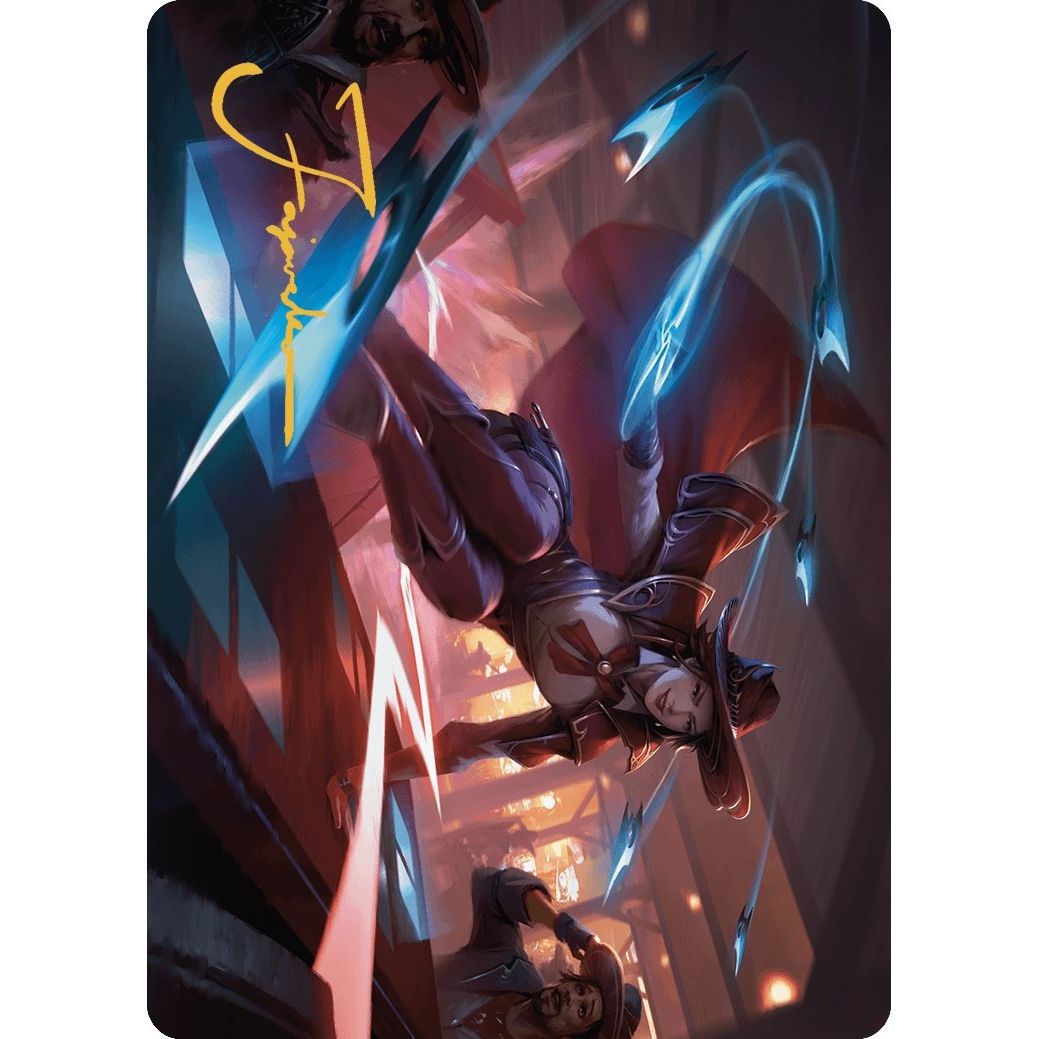 Image for Slick Sequence Art Card (Gold-Stamped Signature) (33) (ASOTJ) - Magic: The Gathering