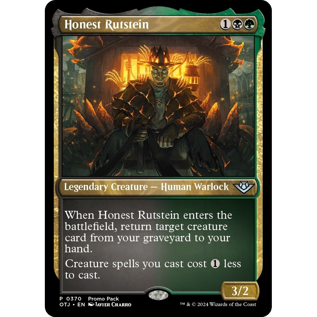 Image for Honest Rutstein (370) (PPOTJ) - Magic: The Gathering