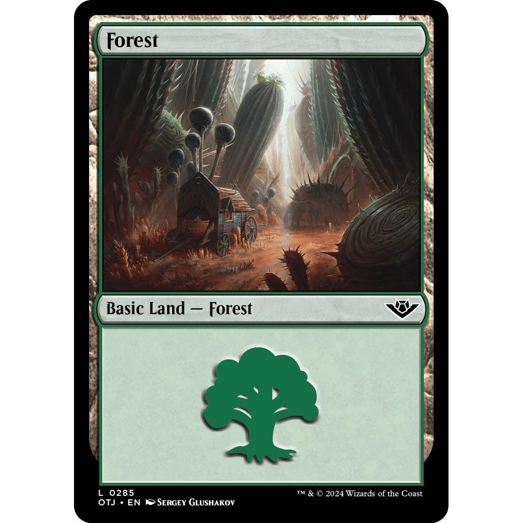 Image for Forest (0285) (285) (OTJ) - Magic: The Gathering