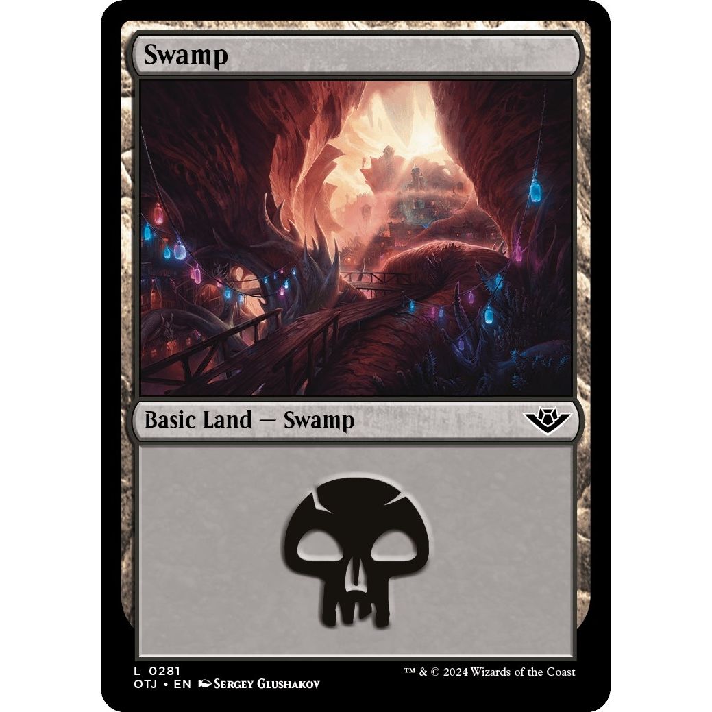 Image for Swamp (0281) (281) (OTJ) - Magic: The Gathering
