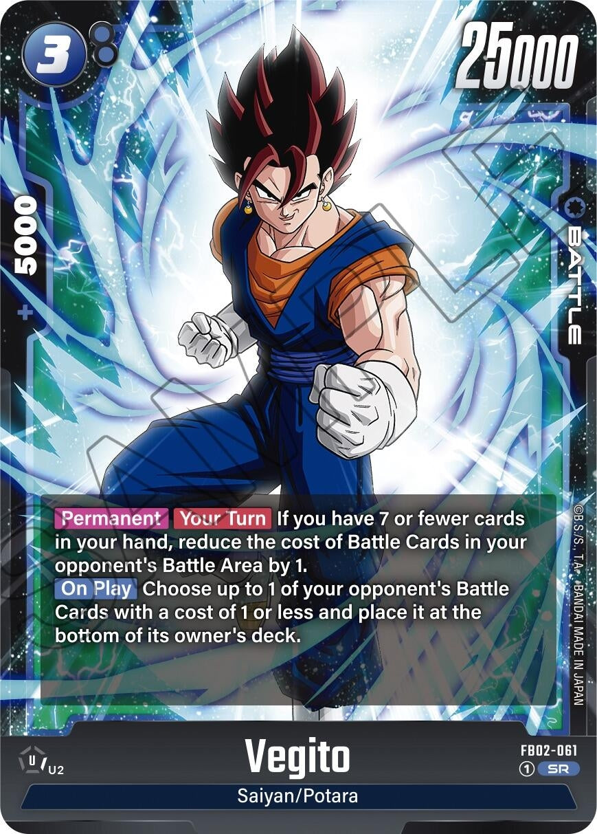 Image for Vegito - FB02-061 (FB02-061) (FB02) - Dragon Ball Super: Fusion World