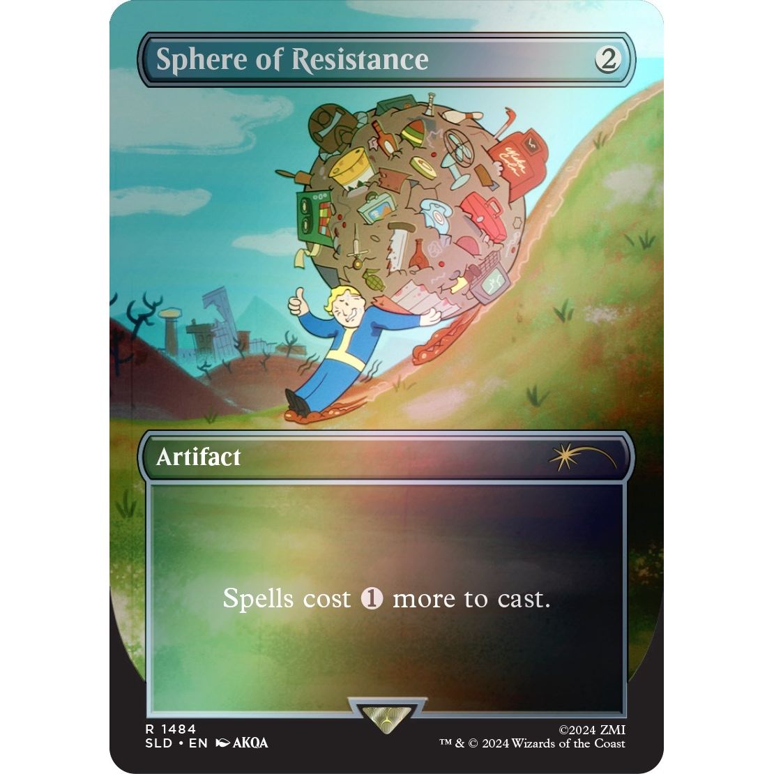Image for Sphere of Resistance (Rainbow Foil) (1484) (SLD) - Magic: The Gathering