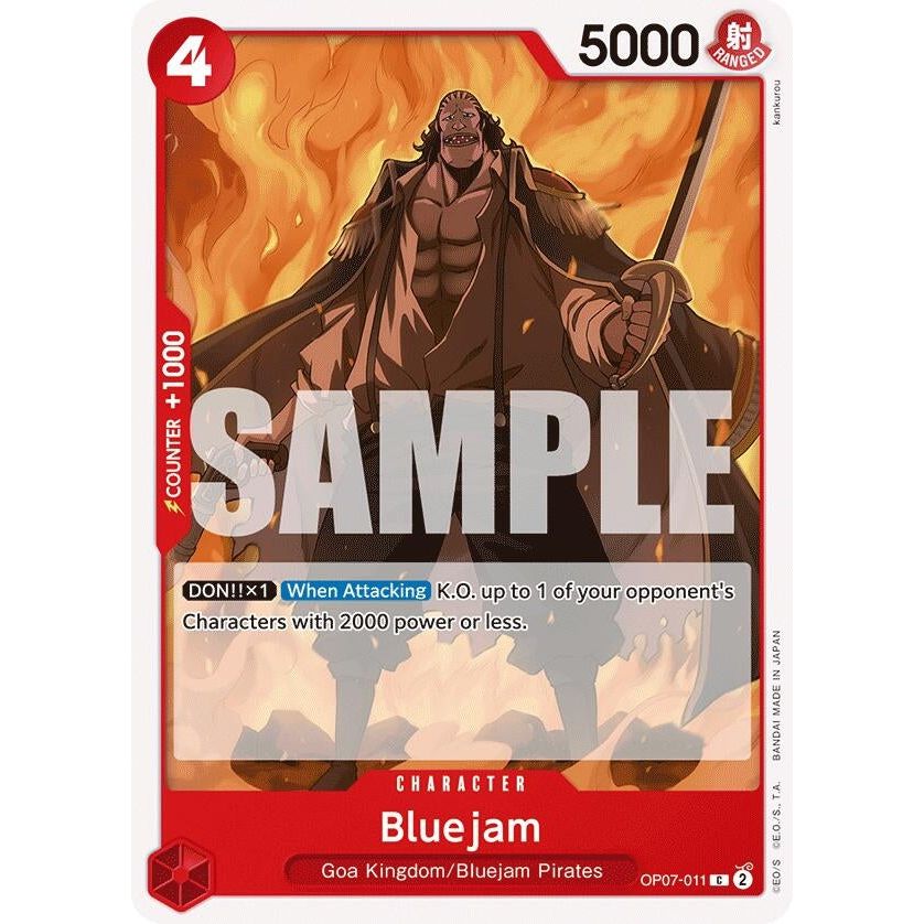 Image for Bluejam (OP07-011) (OP07) - One Piece Card Game