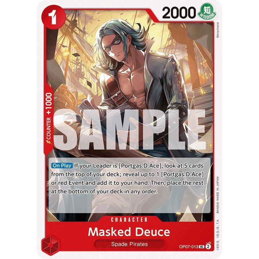 Image for Masked Deuce (OP07-013) (OP07) - One Piece Card Game