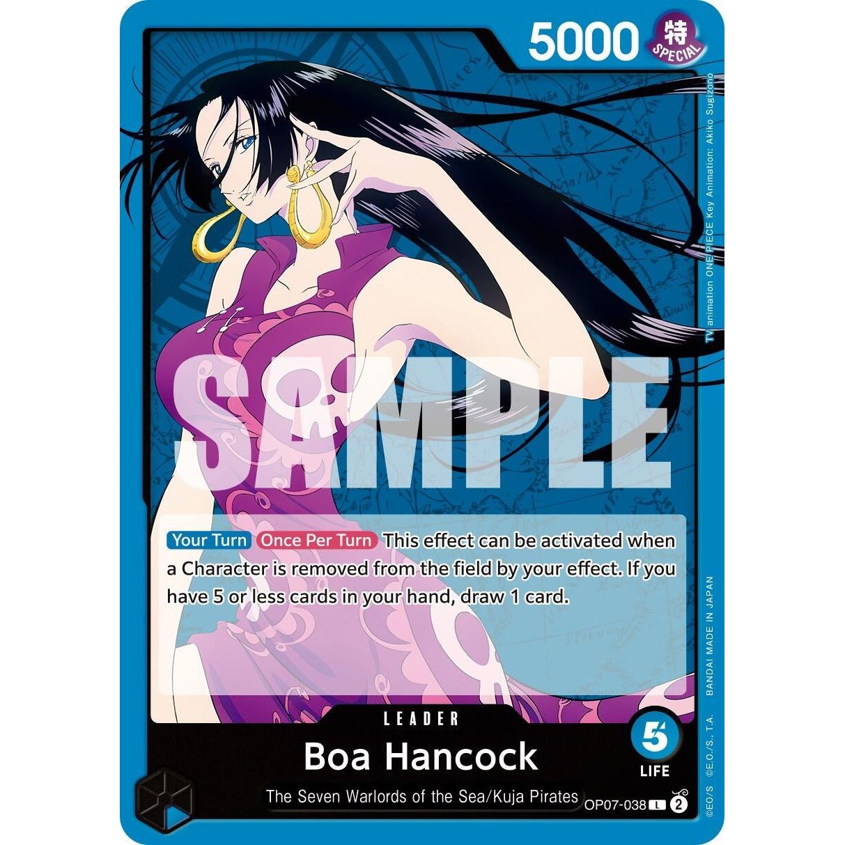 Image for Boa Hancock (038) (OP07-038) (OP07) - One Piece Card Game