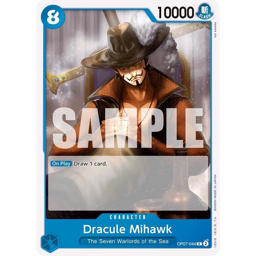 Image for Dracule Mihawk (OP07-044) (OP07) - One Piece Card Game