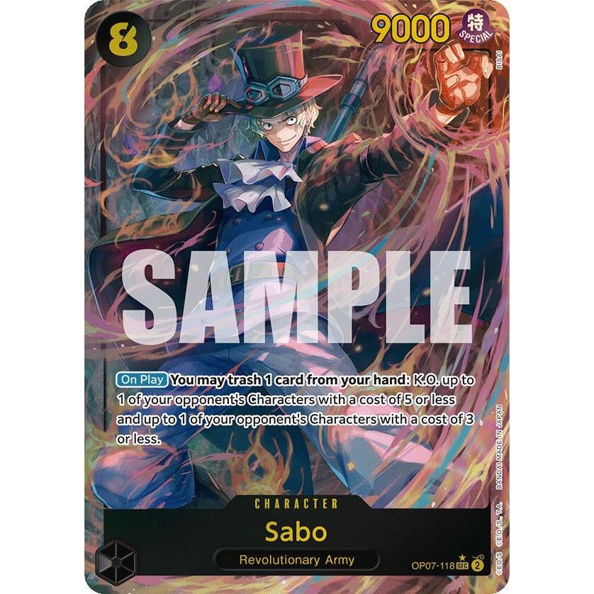 Image for Sabo (Parallel) (OP07-118) (OP07) - One Piece Card Game
