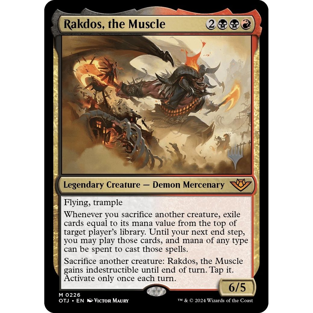 Image for Rakdos, the Muscle (226) (PPOTJ) - Magic: The Gathering