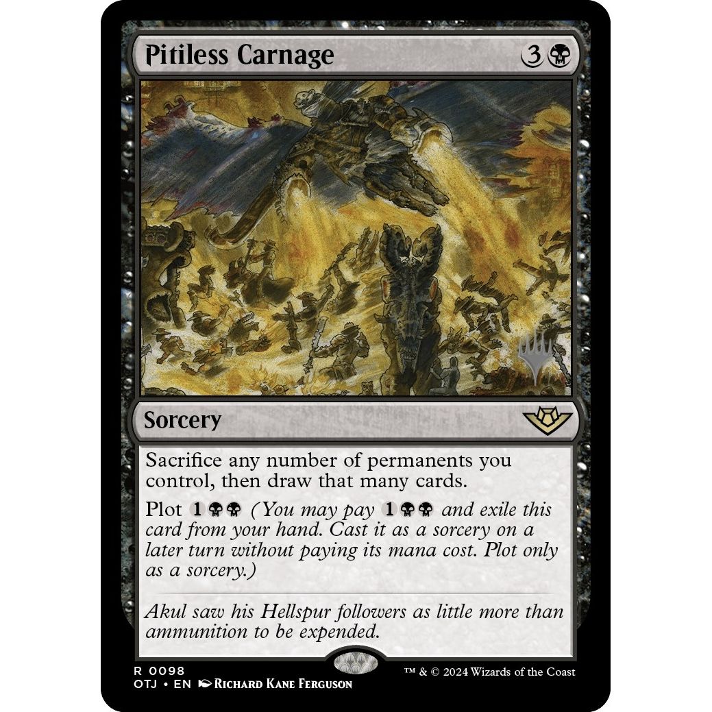 Image for Pitiless Carnage (98) (PPOTJ) - Magic: The Gathering