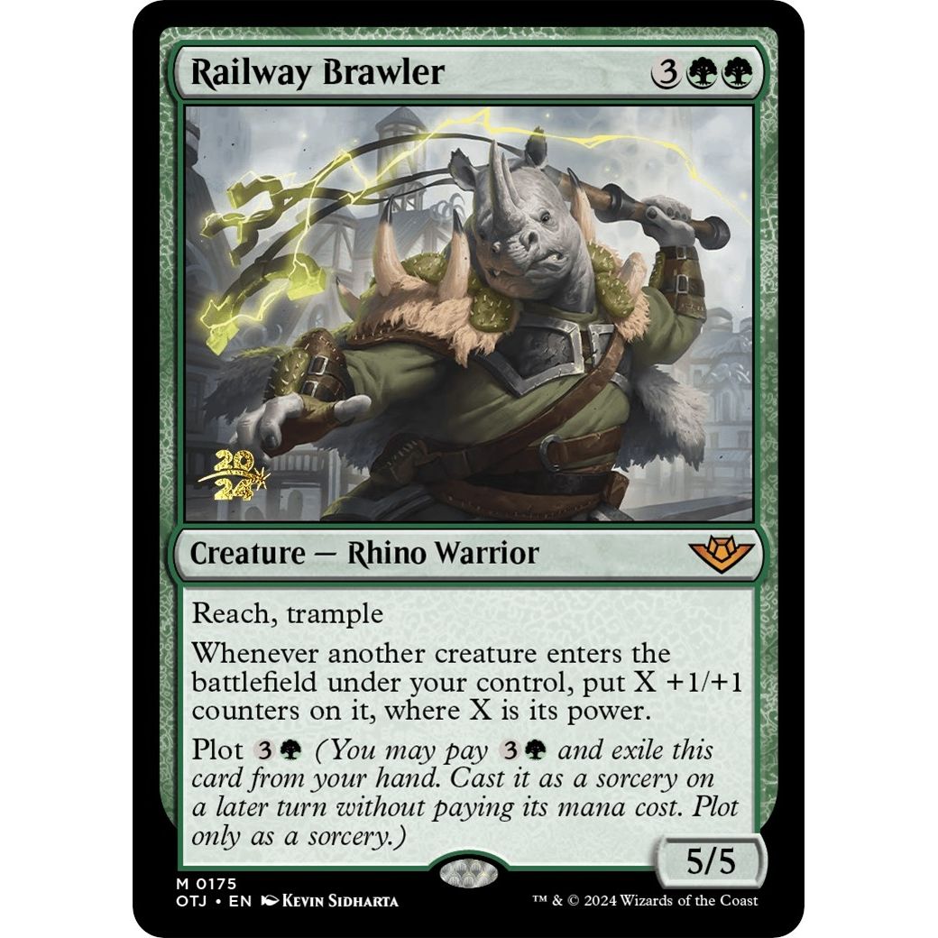Image for Railway Brawler (175) (PRE) - Magic: The Gathering