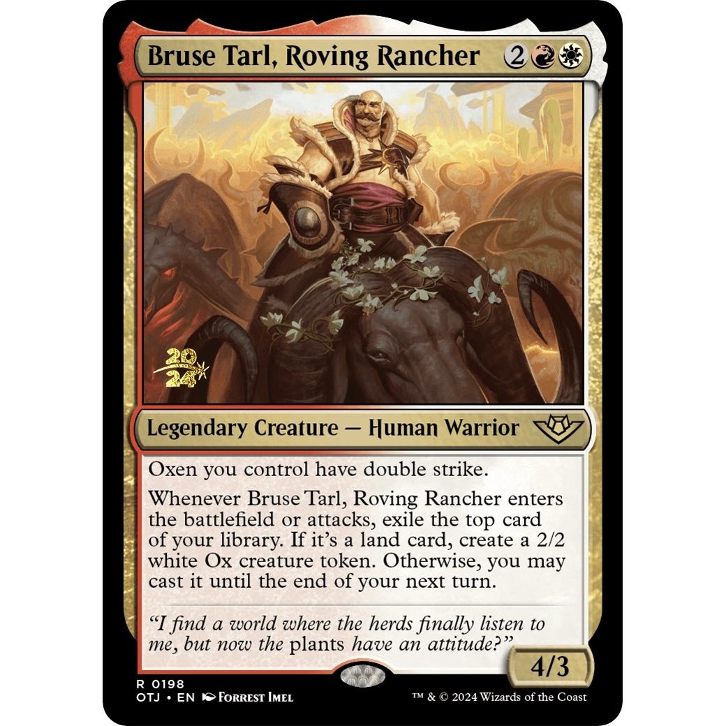 Image for Bruse Tarl, Roving Rancher (198) (PRE) - Magic: The Gathering
