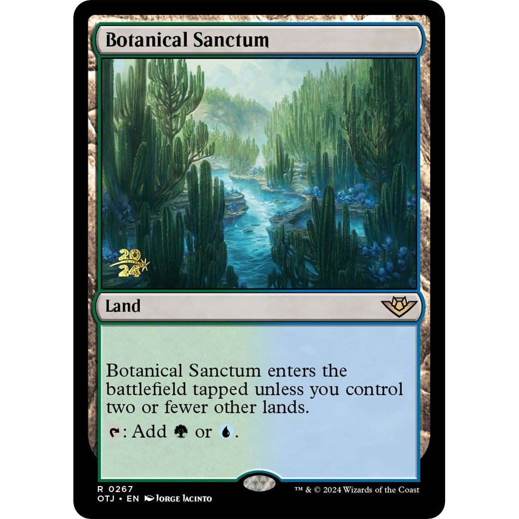 Image for Botanical Sanctum (OTJ) (267) (PRE) - Magic: The Gathering