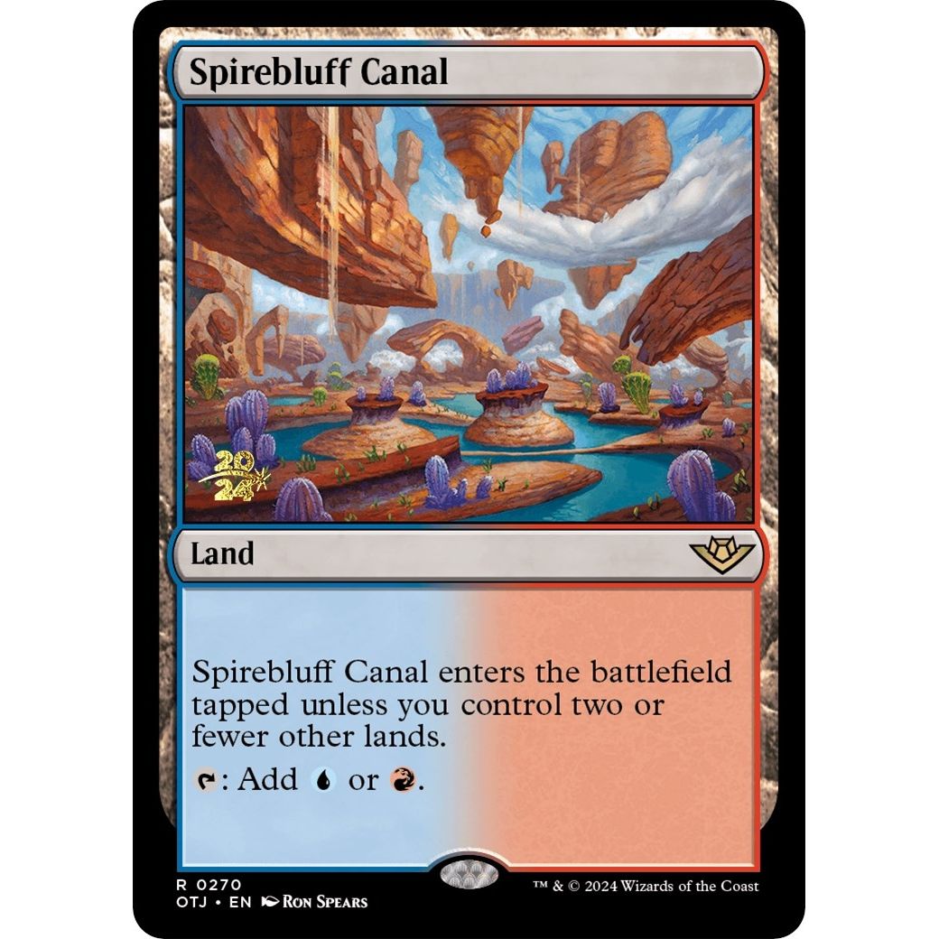Image for Spirebluff Canal (OTJ) (270) (PRE) - Magic: The Gathering