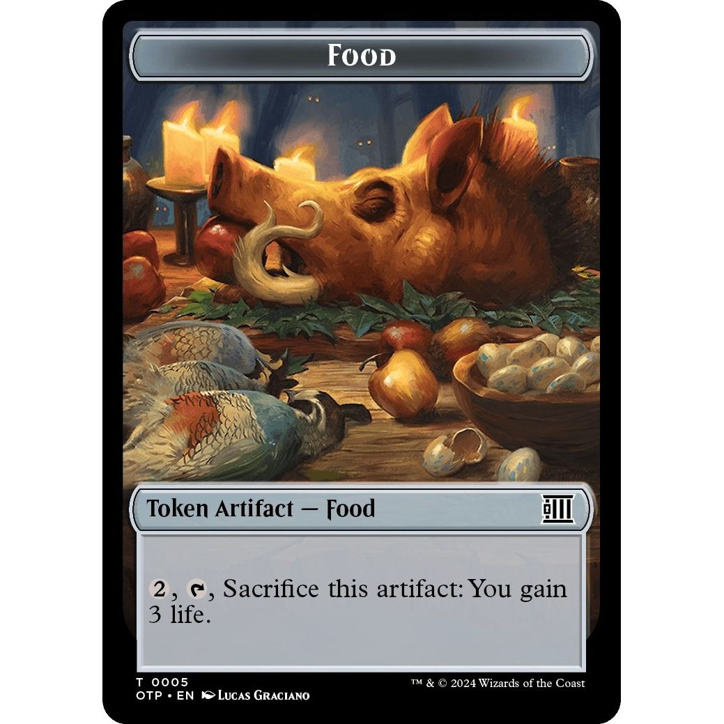 Image for Food Token (5) (OTP) - Magic: The Gathering