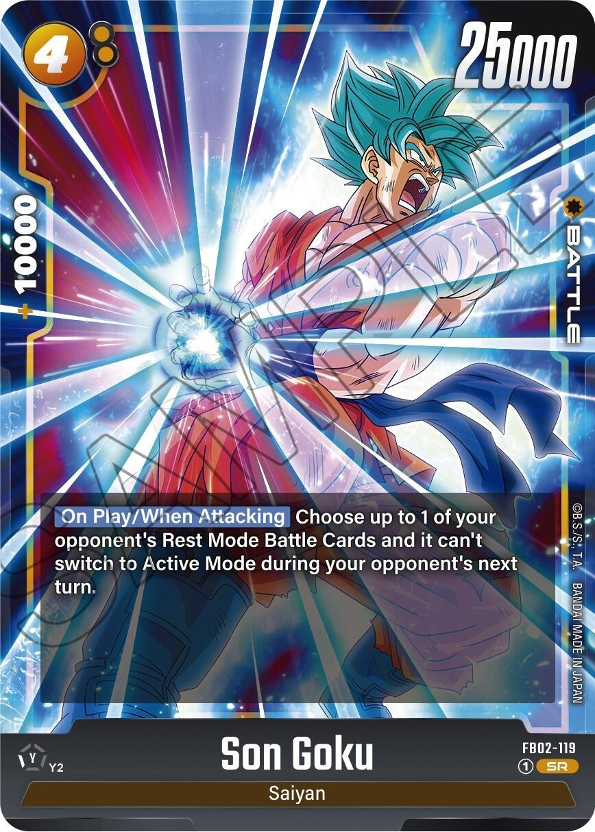 Image for Son Goku - FB02-119 (FB02-119) (FB02) - Dragon Ball Super: Fusion World