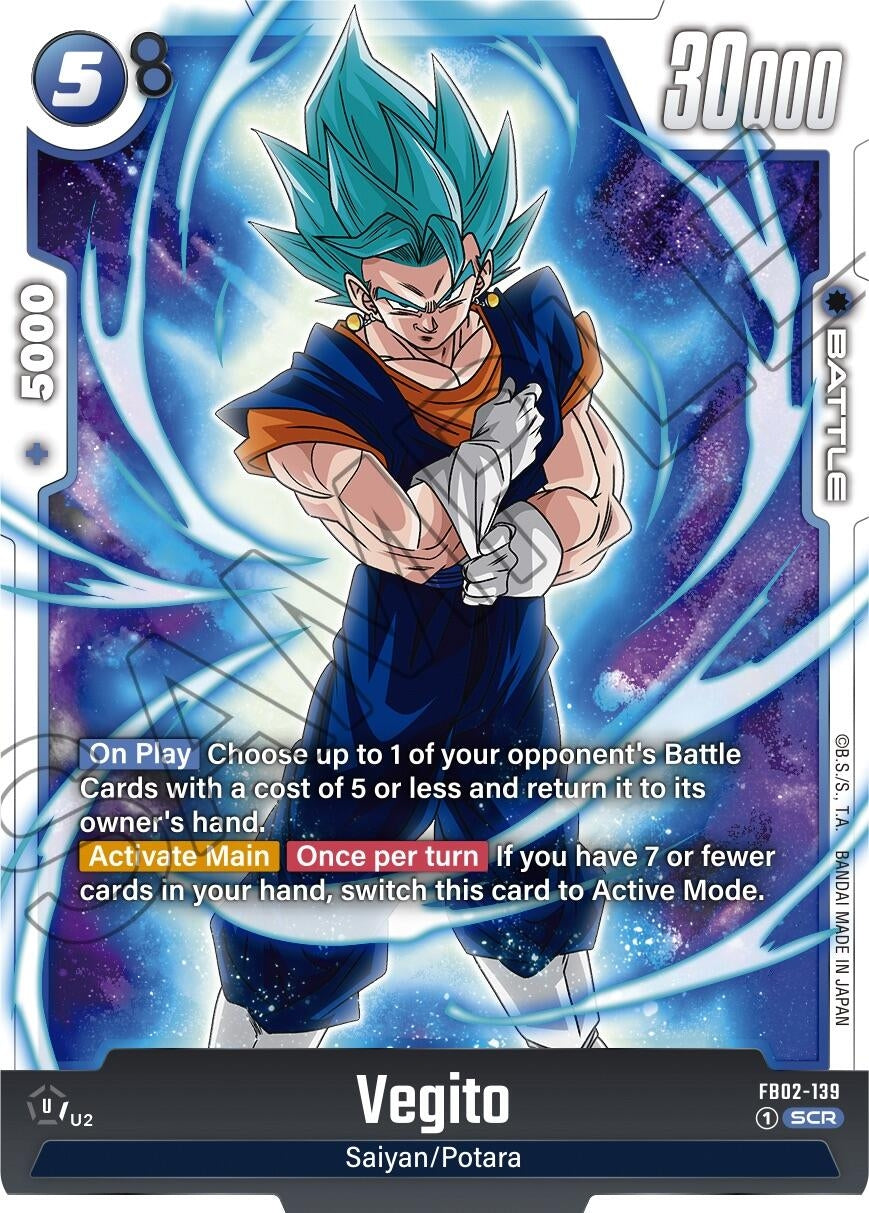 Image for Vegito - FB02-139 (FB02-139) (FB02) - Dragon Ball Super: Fusion World