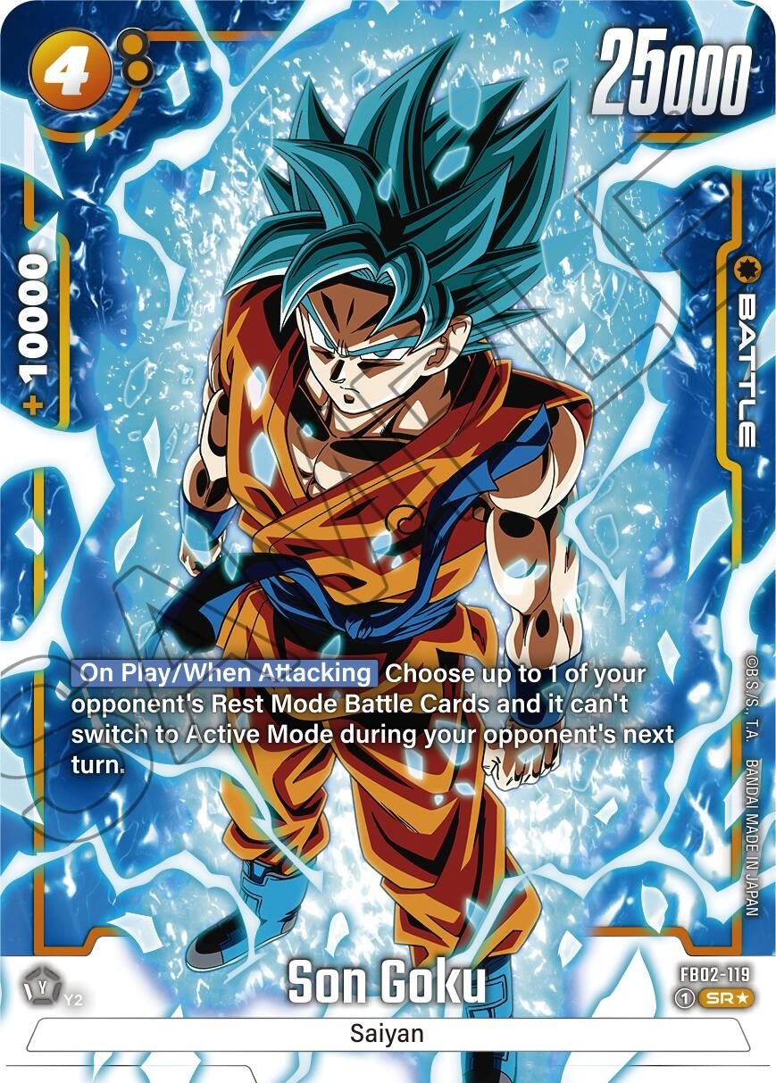 Image for Son Goku - FB02-119 (Alternate Art) (FB02-119) (FB02) - Dragon Ball Super: Fusion World