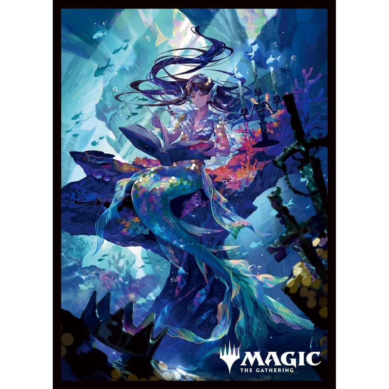 Image for Rhystic Study (Anime Borderless) Limited Card Sleeves for Magic (80-Pack) - Card Sleeves