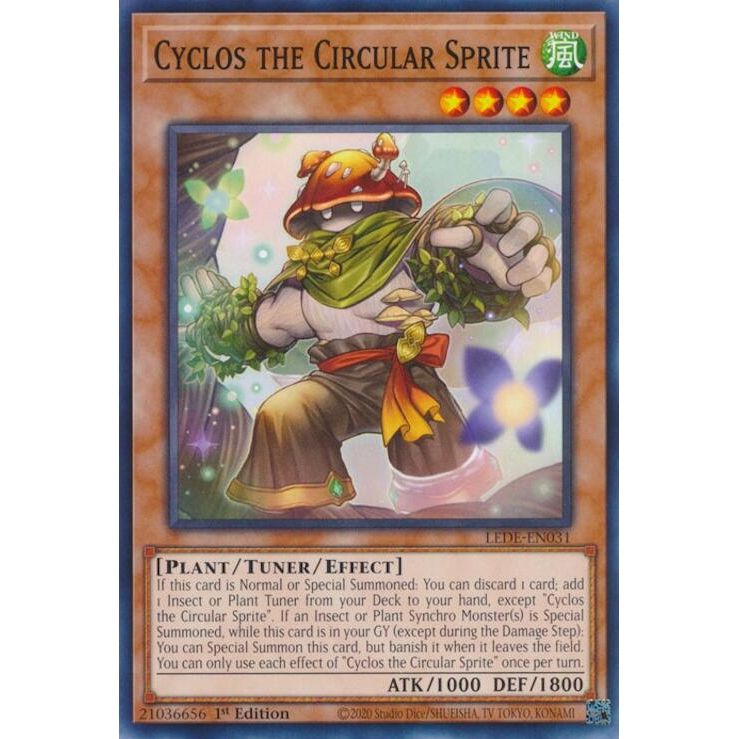 Image for Cyclos the Circular Sprite (LEDE-EN031) (LEDE) - YuGiOh